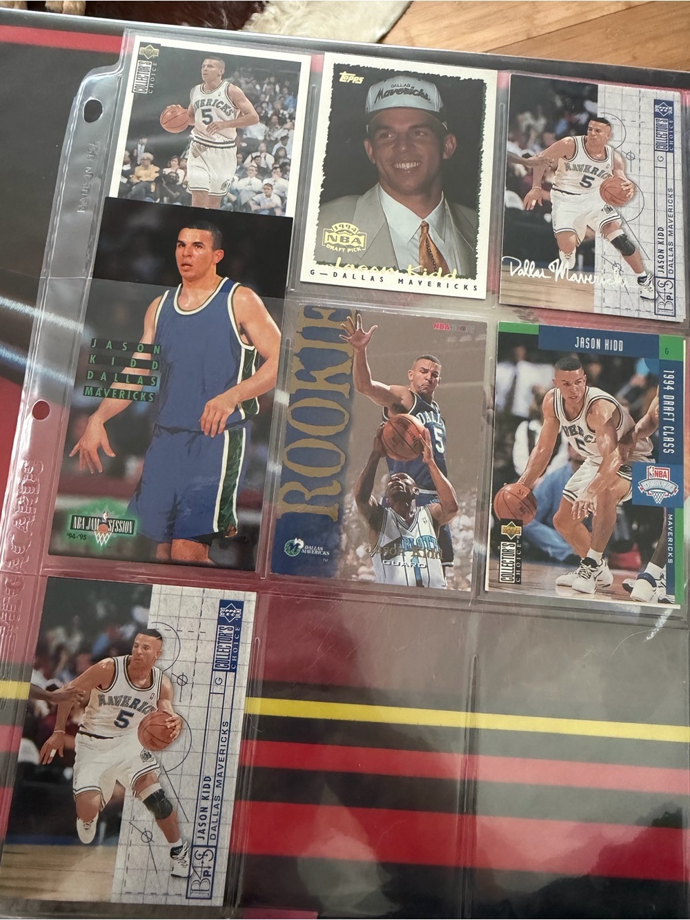 1994/95 Jason Kidd Basketball Cards